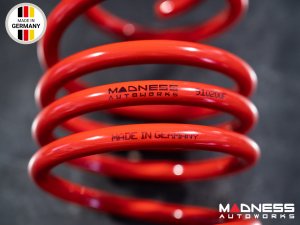FIAT 500e Gen1 Lowering Springs - MADNESS - Sport